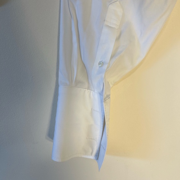 Brooks Brothers White Button-Down Shirt – 18-35 - Picture 3 of 4
